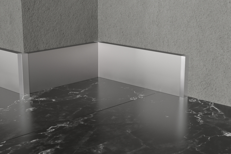 Алюминиевый плинтус Fezard ALP-C60 