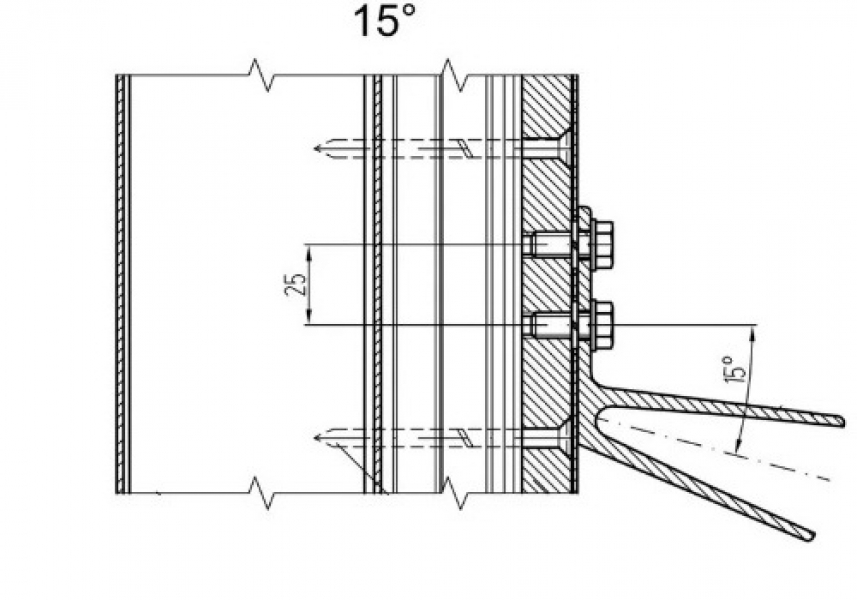 Крепеж для ламели Fezard LAM-U15