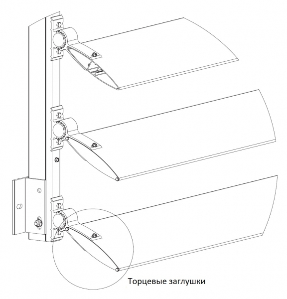 Ламель крыловидная Fezard LAM-K200